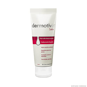 Sabonete Líquido Facial Dermotivin Salix - 70ml
