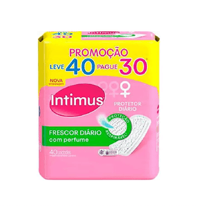 Protetor Diário Intimus Com Perfume Leve40 E Pague30