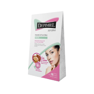 Folha depilatória Facial Depimiel Sensitive - 16unidades