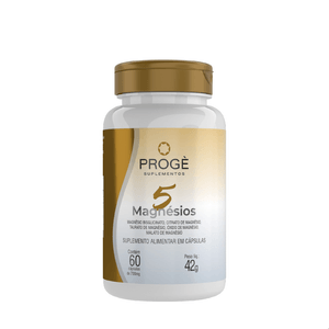 5 Magnésios Progè - 60 cápsulas