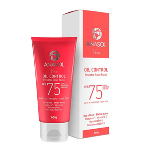 Protetor Solar Facial Anasol Oil Control FPS75 60g