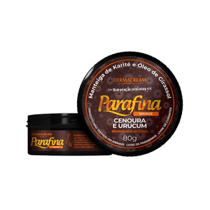 Parafina Dermacream Cenoura e Urucum 80g