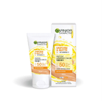 Protetor-Solar-Facial-Garnier-Uniform---Matte-Vitamina-C-FPS50-Cor-Media-40g