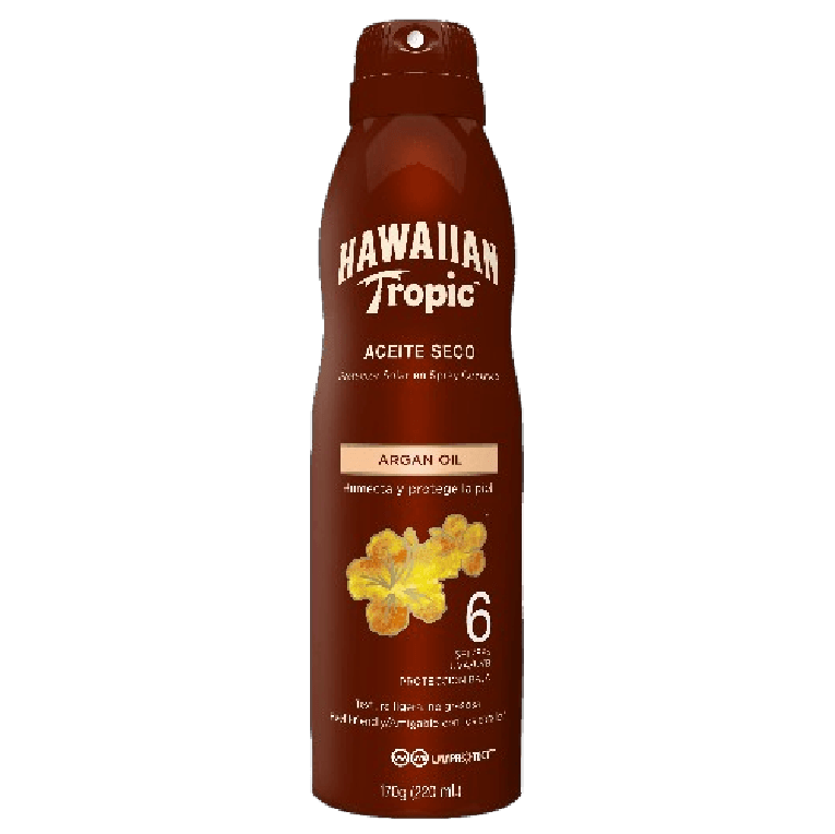 Protetor-Solar-Hawaiian-Tropic-Aceite-Seco-FPS6-Spray-170g