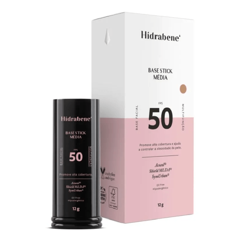 Base-Facial-Stick-Hidrabene-FPS50-Cor-Media-12g