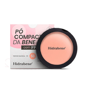 Hidrabene Pó Compacto Protetor Solar FPS50 Claro 10g