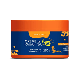 Creme de Parafina Labotrat Raio de Sol - Urucum e Cenoura 250g