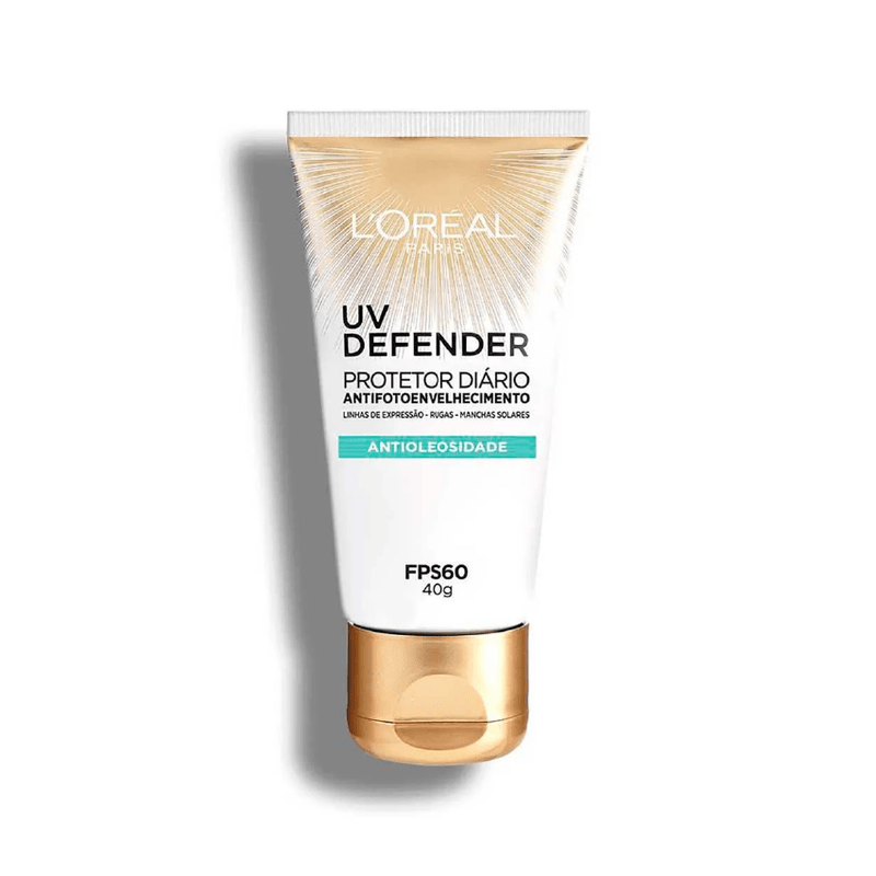 Protetor-Solar-Facial-L-Oreal-Paris-UV-Defender-Antioleosidade-FPS60-40g