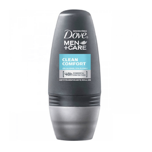 Desodorante Antitranspirante Roll-On Dove Men Clean Comfort 48h - 50ml