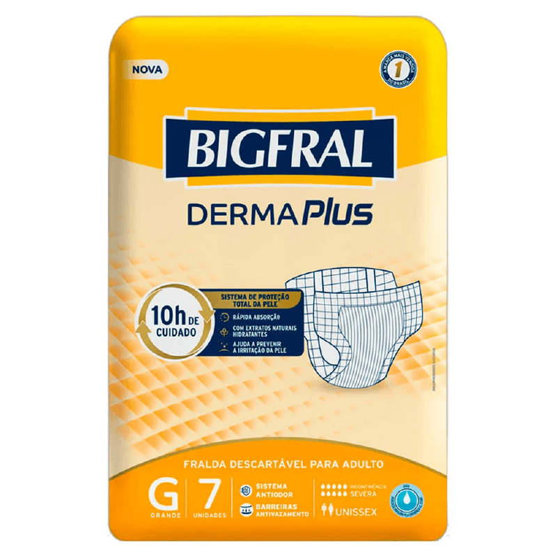 Fralda-Geriatrica-Bigfral-Derma-Plus-G-7unid