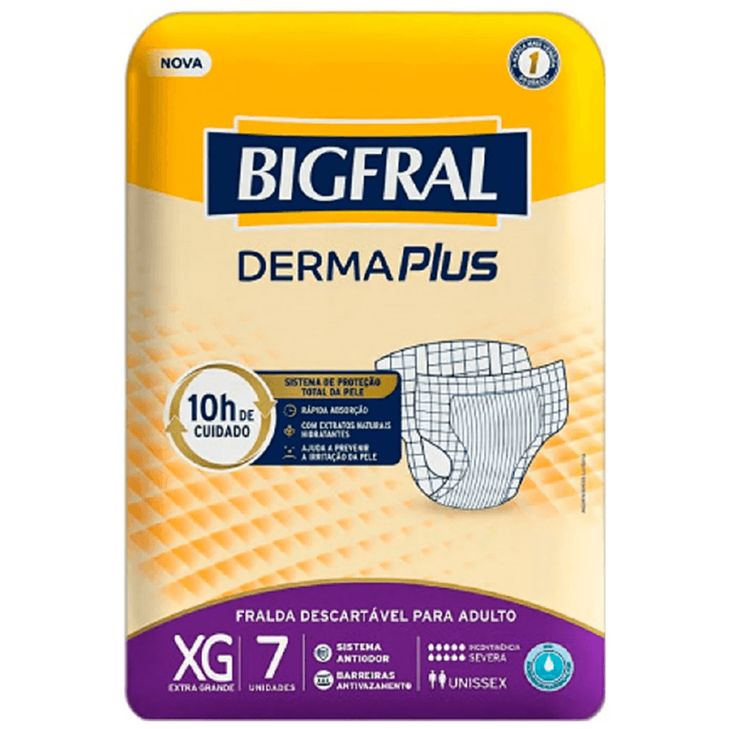Fralda-Geriatrica-Bigfral-Derma-Plus-XG-7unid