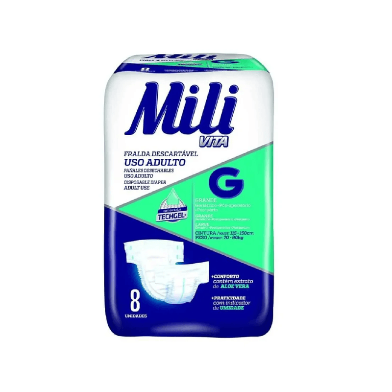 Fralda-Geriatrica-Mili-Vita-G-8unid