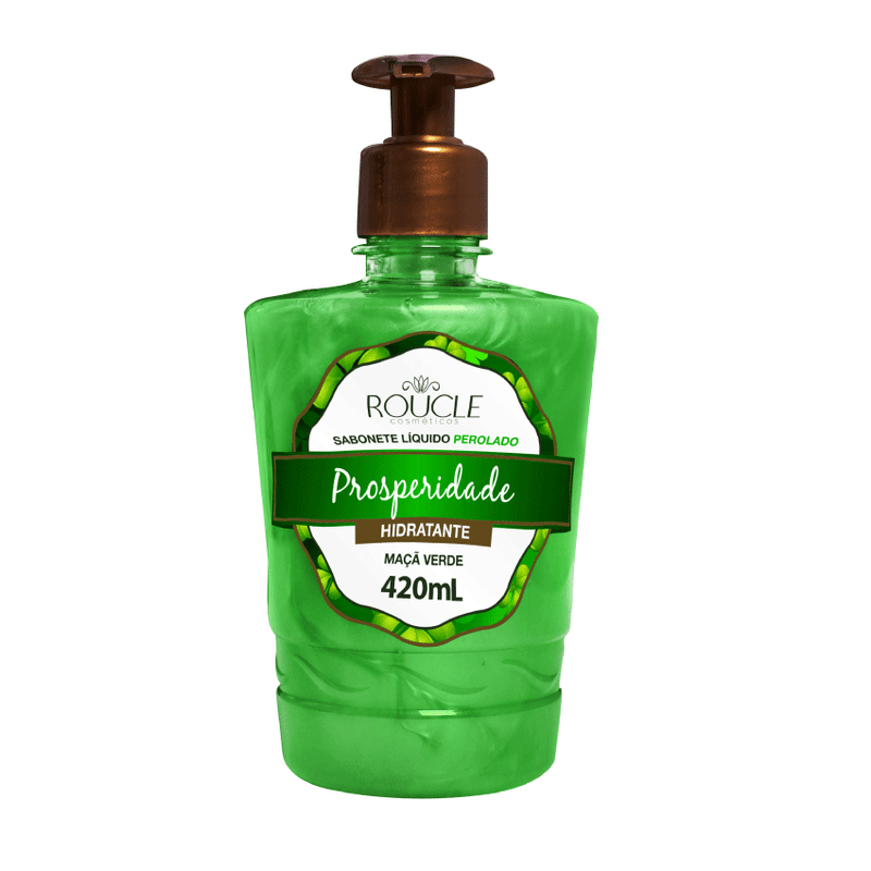 Sabonete-Liquido-Roucle-Prosperidade-Maca-Verde-420ml