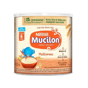 Cereal Infantil Nestlé Mucilon Multicereais 400g