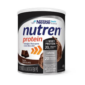 Suplemento Alimentar Nutren Protein Nestlé Chocolate 400g