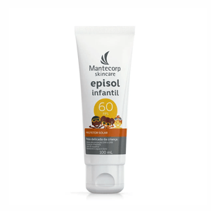 Protetor Solar Episol Infantil Mantecorp FPS60 - 100ml