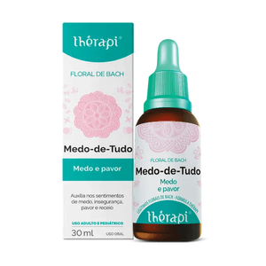 Floral de Bach Thérapi Medo de Tudo - 30ml