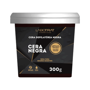 Cera Depilatória Labotrat Negra 300gr
