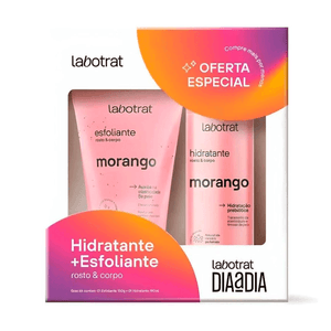 Kit Banho Dia a Dia Labotrat Morango com 2un