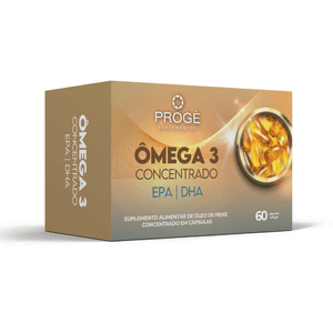 Ômega 3 Concentrado EPA| DHA Progè 60 cápsulas