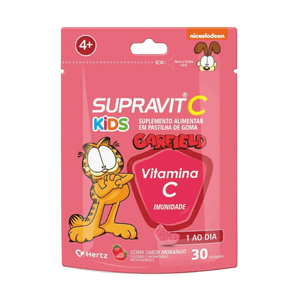 Supravit C Kids Sabor Morango (30 unidades)