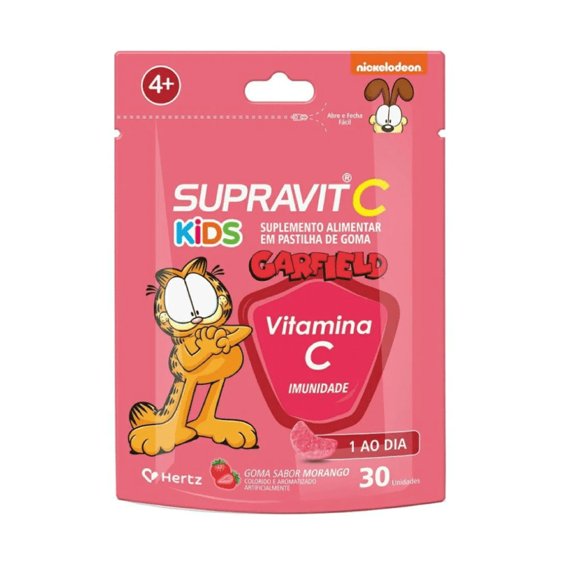 Supravit-C-Kids-Sabor-Morango-30-unidades