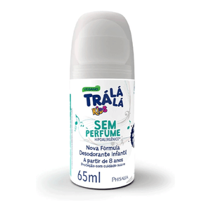Desodorante Roll-on Trá Lá Lá Sem Perfume Kids - 65ml