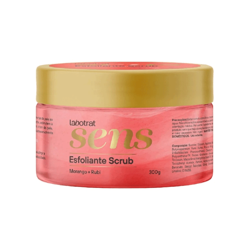 Esfoliante-Scrub-Corporal-Sens-Labotrat-Morango-e-Rubi-300g