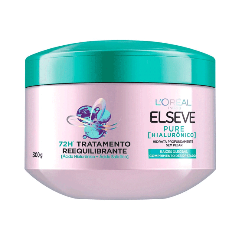 Creme-de-Tratamento-Elseve-L-Oreal-Paris-Pure-Hialuronico-300g