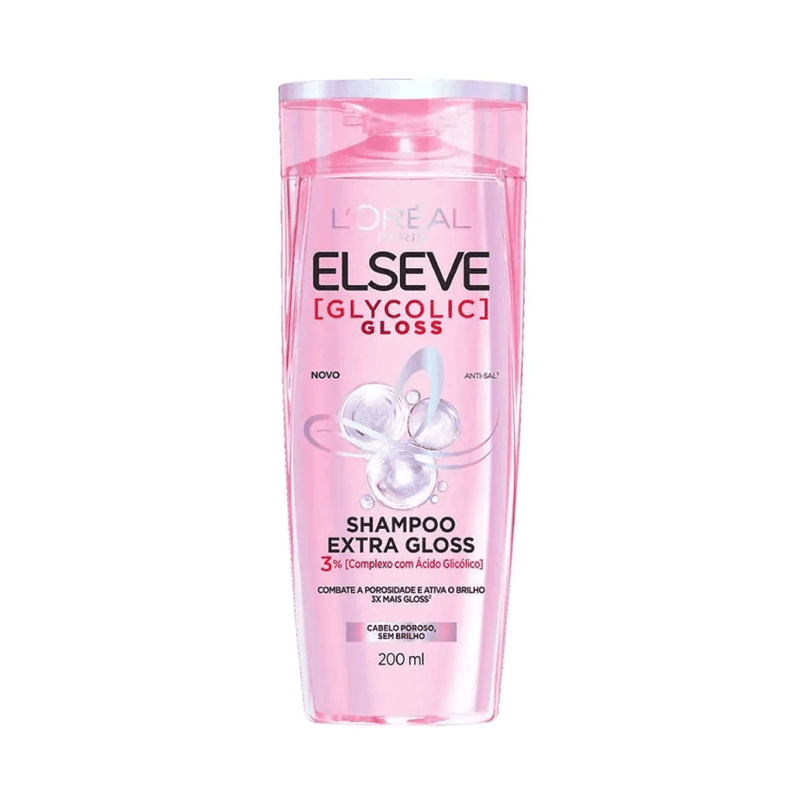 Shampoo-Elseve-Glycolic-Gloss-200ml