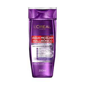 Água Micelar L'Oréal Paris Hialurônico 200ml