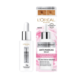 Sérum Facial L'Oréa Paris Glycolic Bright 30ml
