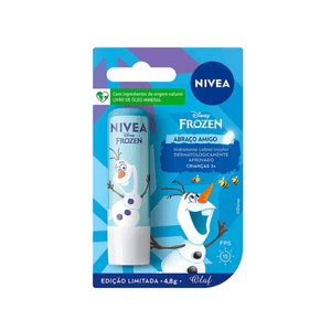 Hidratante Labial Nivea Disney Olaf Incolor 4,8g