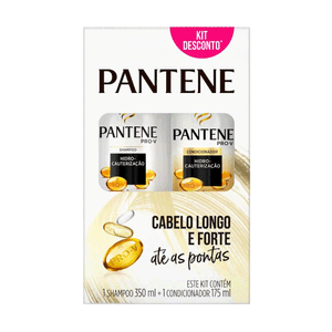 Kit Pantene Shampoo 350ml + Condicionador 175ml Pro-V Hidro-Cauterização
