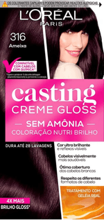 Tintura-Creme-316-Ameixa-Sem-Amonia-Casting-Creme-Gloss-L-Oreal-Paris