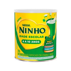Leite Ninho Semidesnatado Idade Escolar 4 a 10 anos 750g