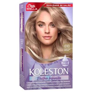 Koleston Tintura 818 Louro Perolado Claro