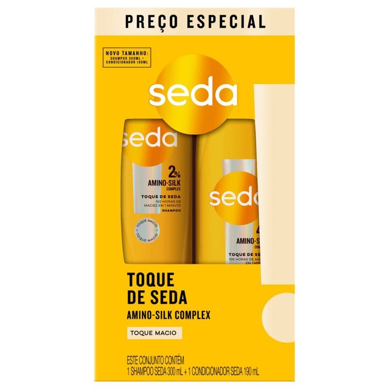 Kit-Seda-Toque-de-Seda-Shampoo-300ml---Condicionador-190ml
