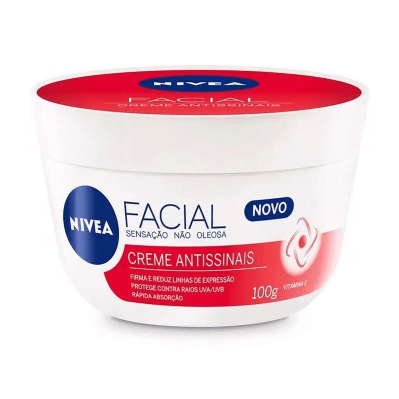 Creme Facial Antissinais Nivea 100g