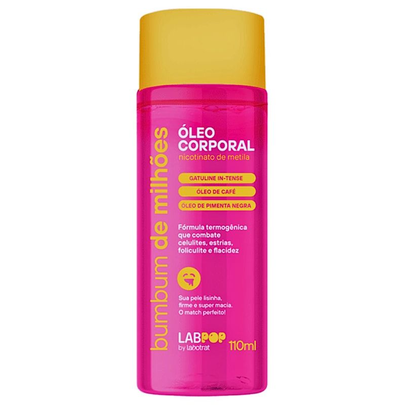 Oleo Termogenico Labotrat LabPOP Bumbum de Milhoes 110ml
