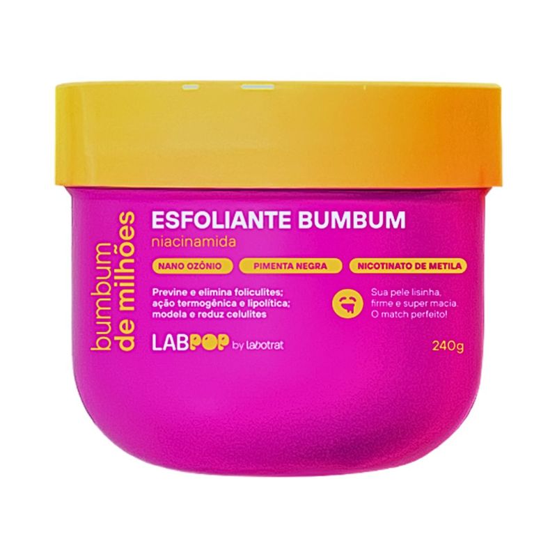 Esfoliante Bumbum de Milhoes LabPOP by Labotrat Niacinamida 240g