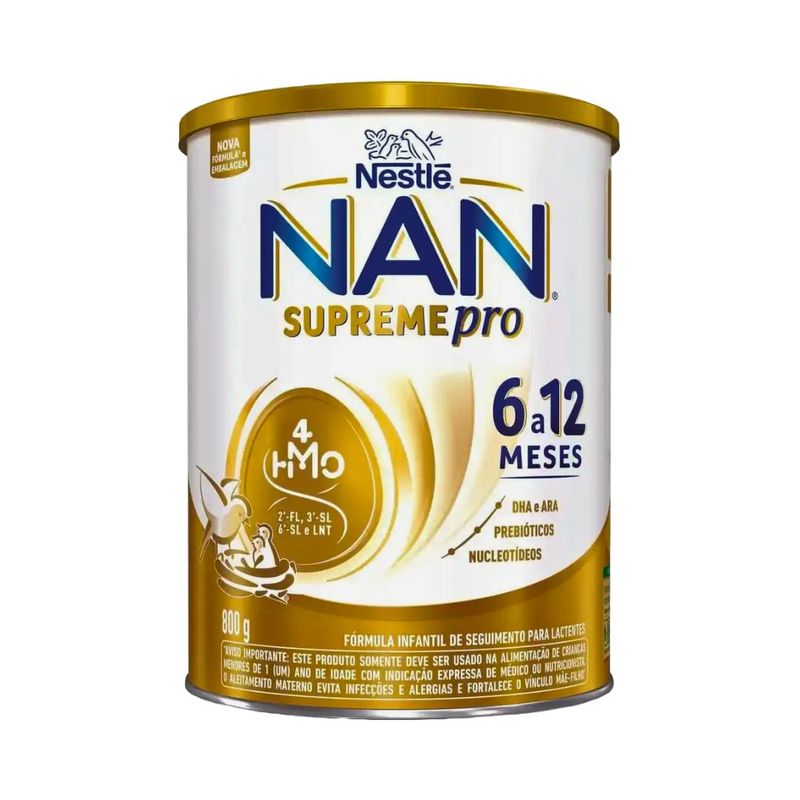Leite em Po Nan 2 Pro Supreme 800g - 6 a 12 Meses