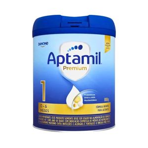 Leite em Pó Aptamil Premium 1 Danone 800g - 0 a 6 Meses