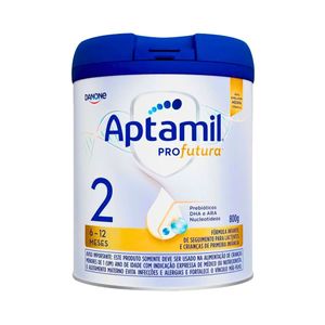 Leite em Pó Aptamil Profutura 2 Danone 800g - 6 a 12 Meses