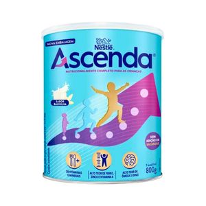 Ascenda Baunilha Nestlé 800g - 3 a 10 Anos