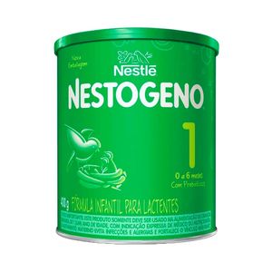 Leite em Pó Nestogeno 1 Nestlé 400g - 0 a 6 Meses