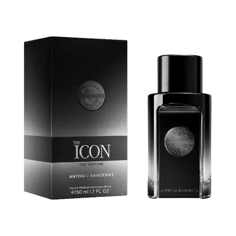 Perfume Masculino The Icon Black Antonio Banderas Edp 50ml -2-