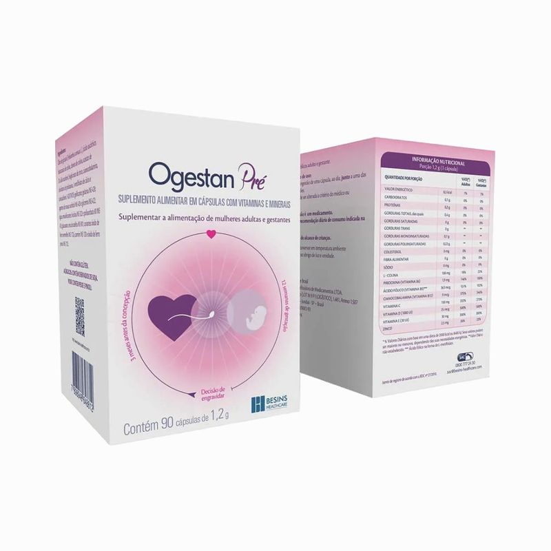 Ogestan Pre 90 capsulas