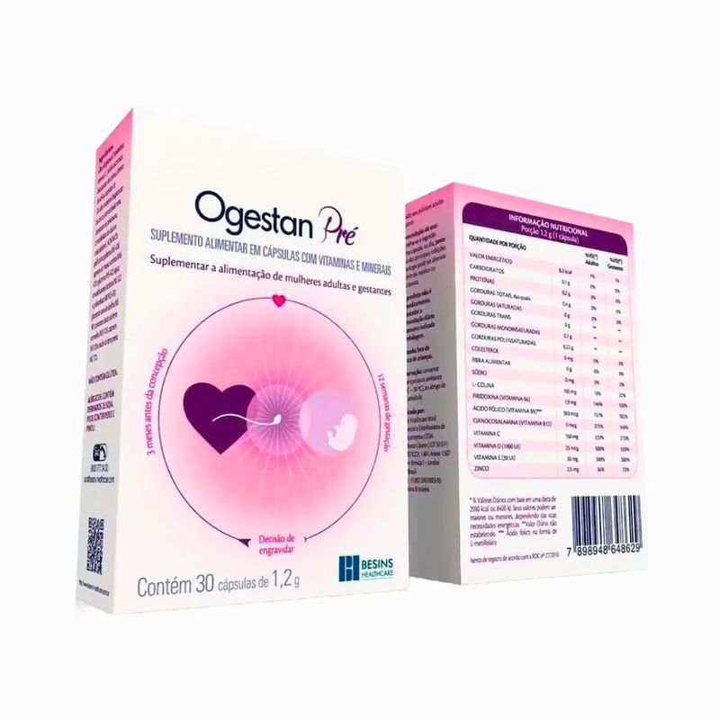 Ogestan Pre 30 capsulas