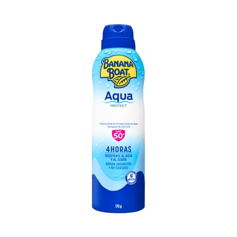 Protetor Solar Banana Boat Aqua Protect FPS 50 Spray 170g